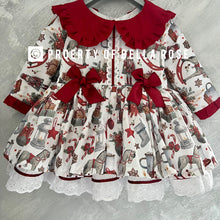 Load image into Gallery viewer, Luxurious Christmas Dress Red
