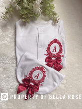 Load image into Gallery viewer, Personalised baby bib set FREE P&amp;P
