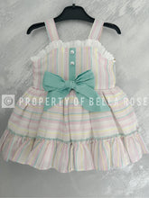 Load image into Gallery viewer, Stripe Rainbow Print Dress
